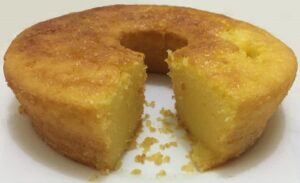 Bolo de fubá sem ovos e sem glúten