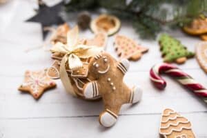 Biscoitos de natal sem glúten e sem lactose