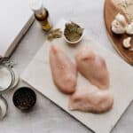 Peito de frango grelhado com gengibre
