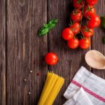 Espaguete com tomates secos
