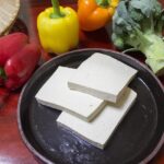 Salada com maionese de tofu