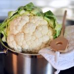 Legumes gratinados com queijo