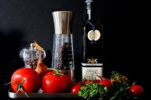 Bife com pimenta e especarias, para confecção em micro-ondas