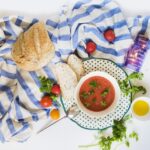 Sopa fria de tomates
