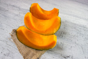Abóbora assada picante